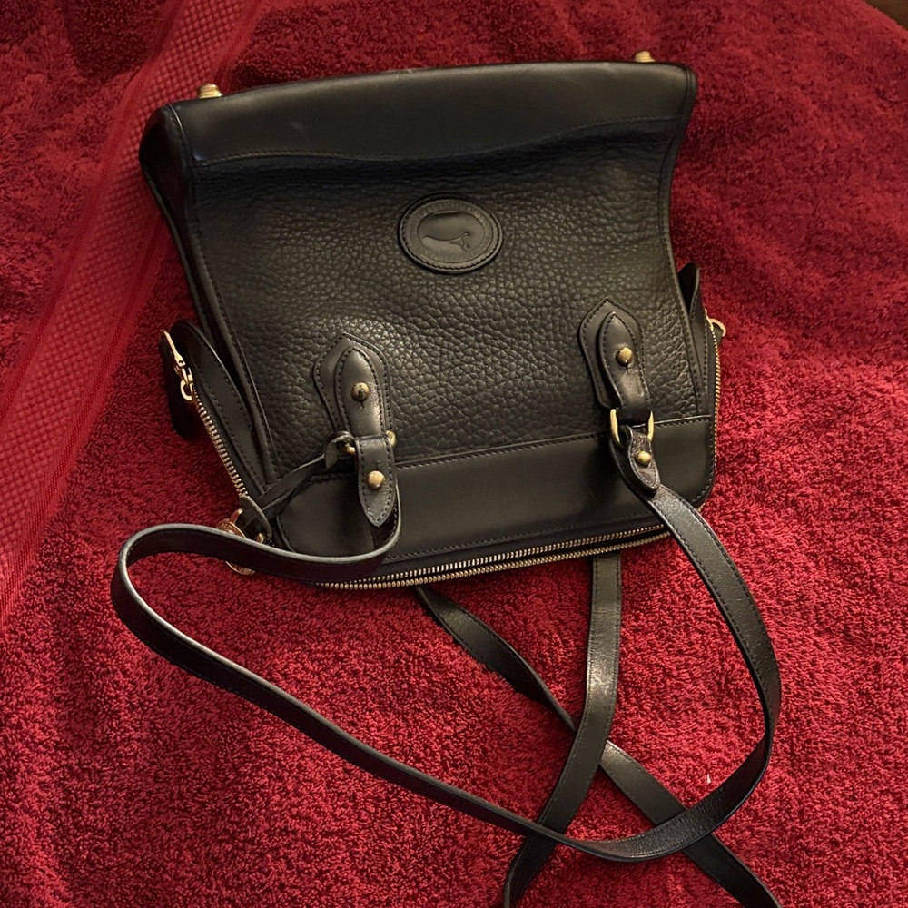 Dooney & Bourke Black Leather Backpack